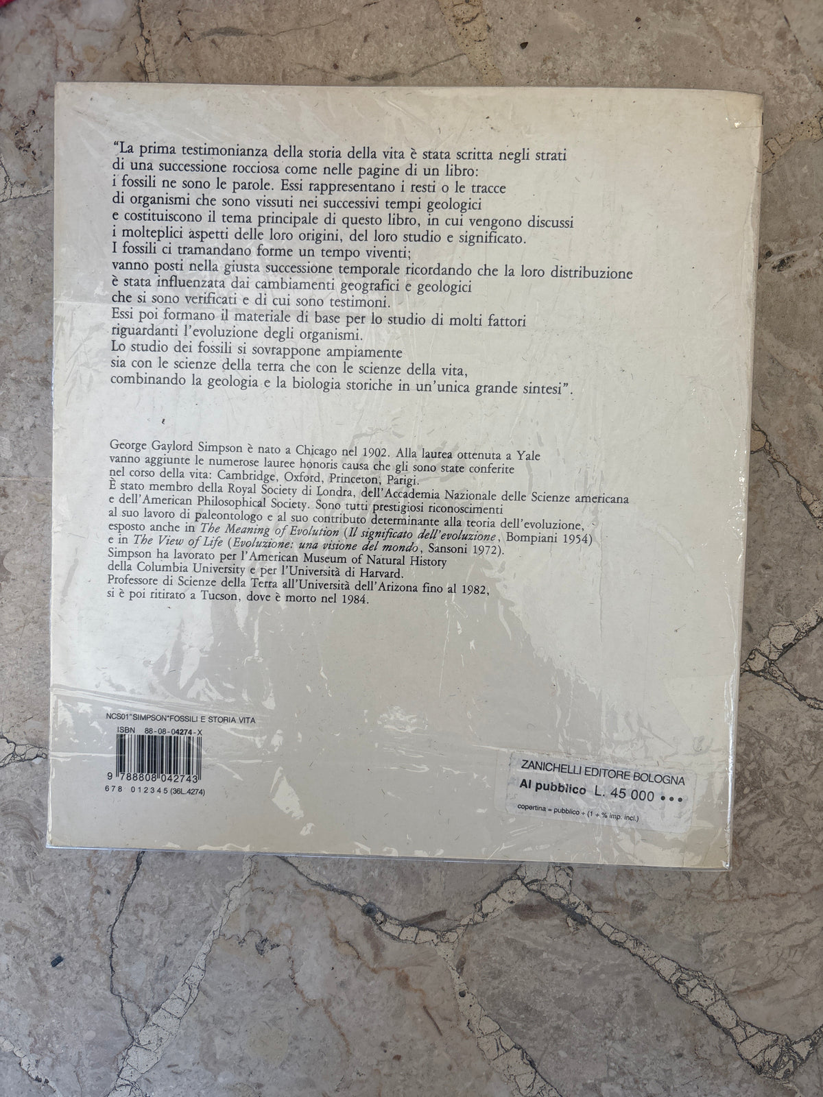 I fossili e la storia della vita