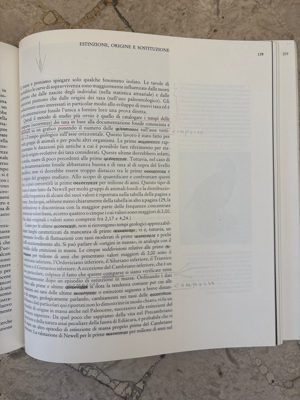 I fossili e la storia della vita