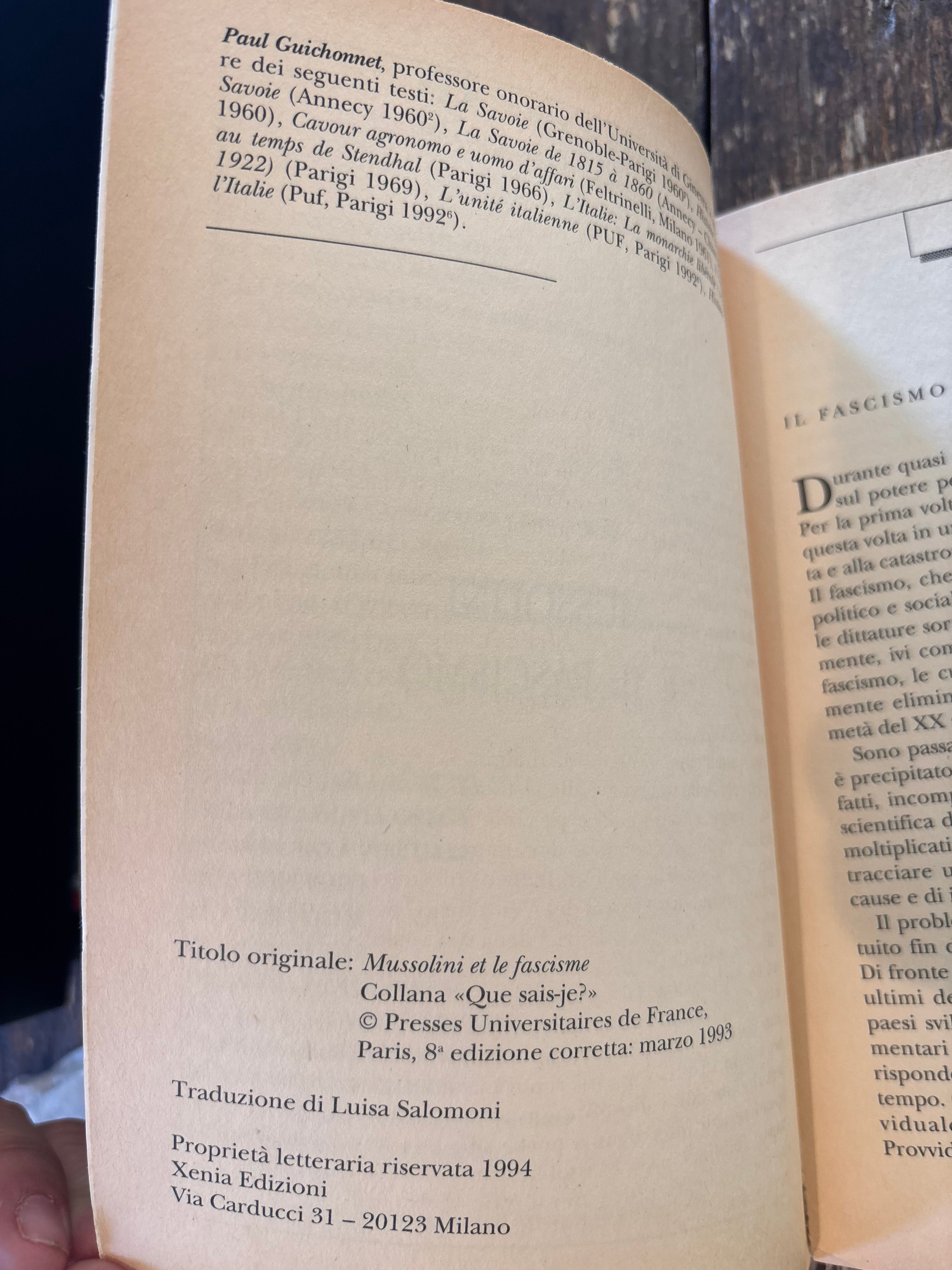 Mussolini e il facciamo