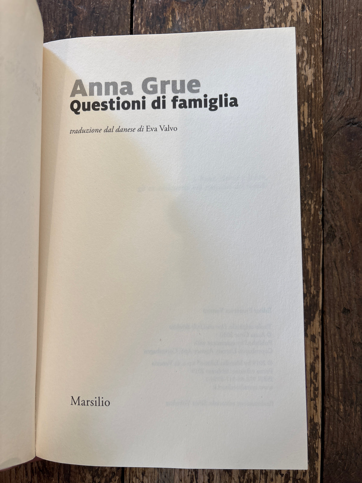 Questioni di Famiglia