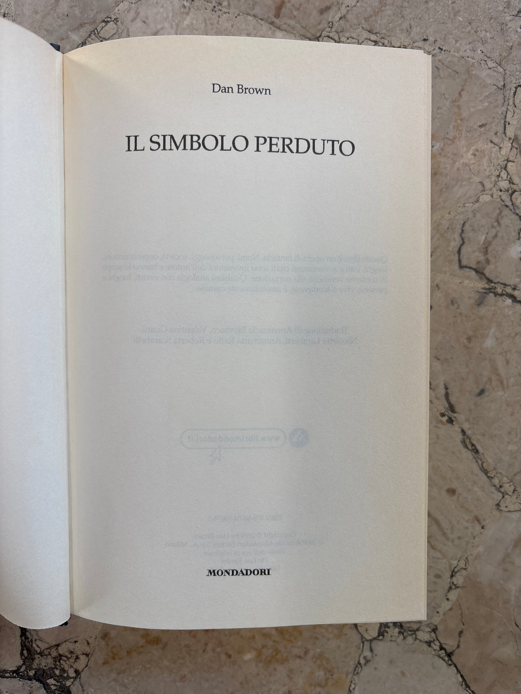 Il Simbolo perduto