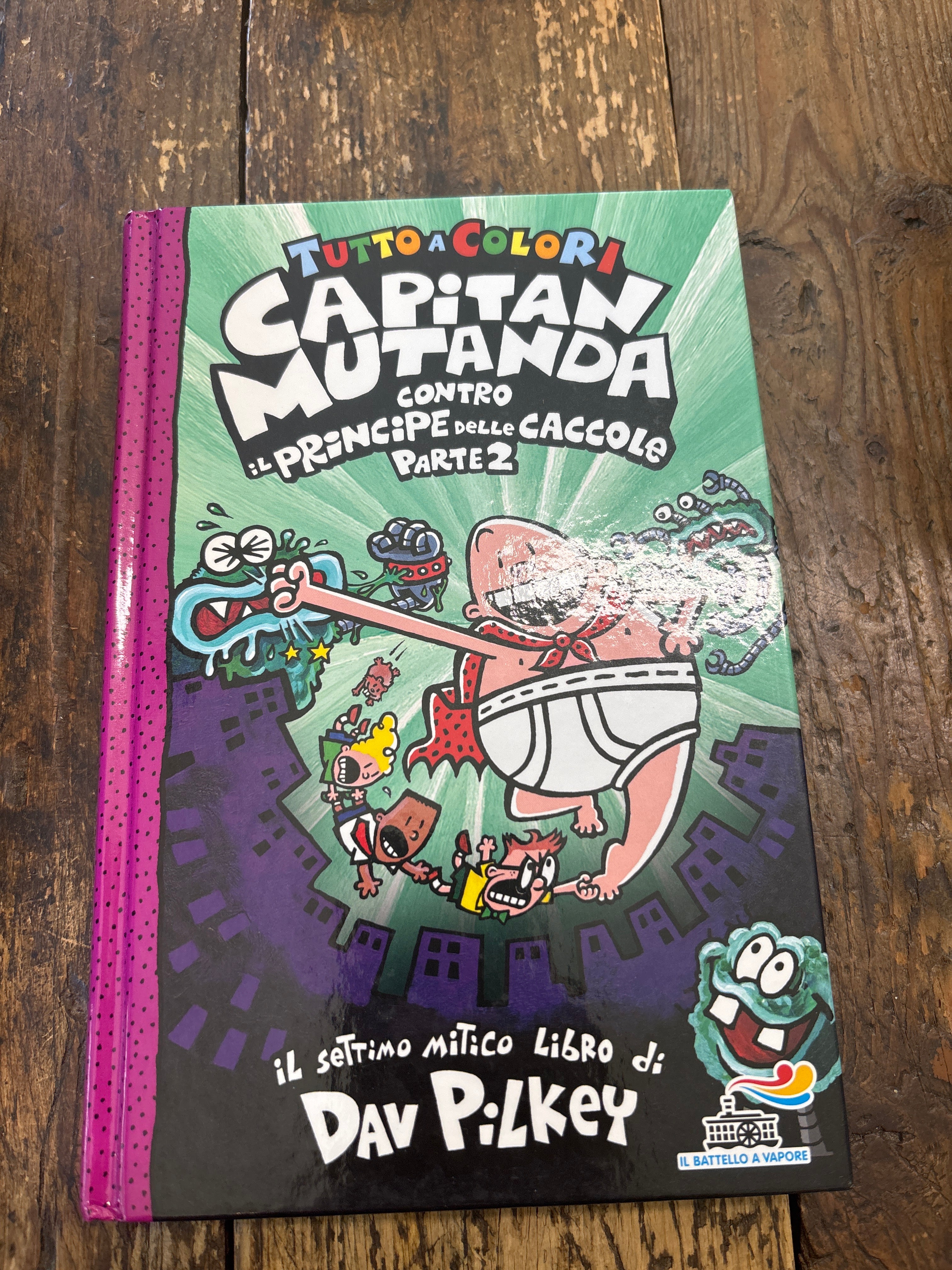 Tutto a colori Capitan Mutanda contro il principe delle caccole parte 2