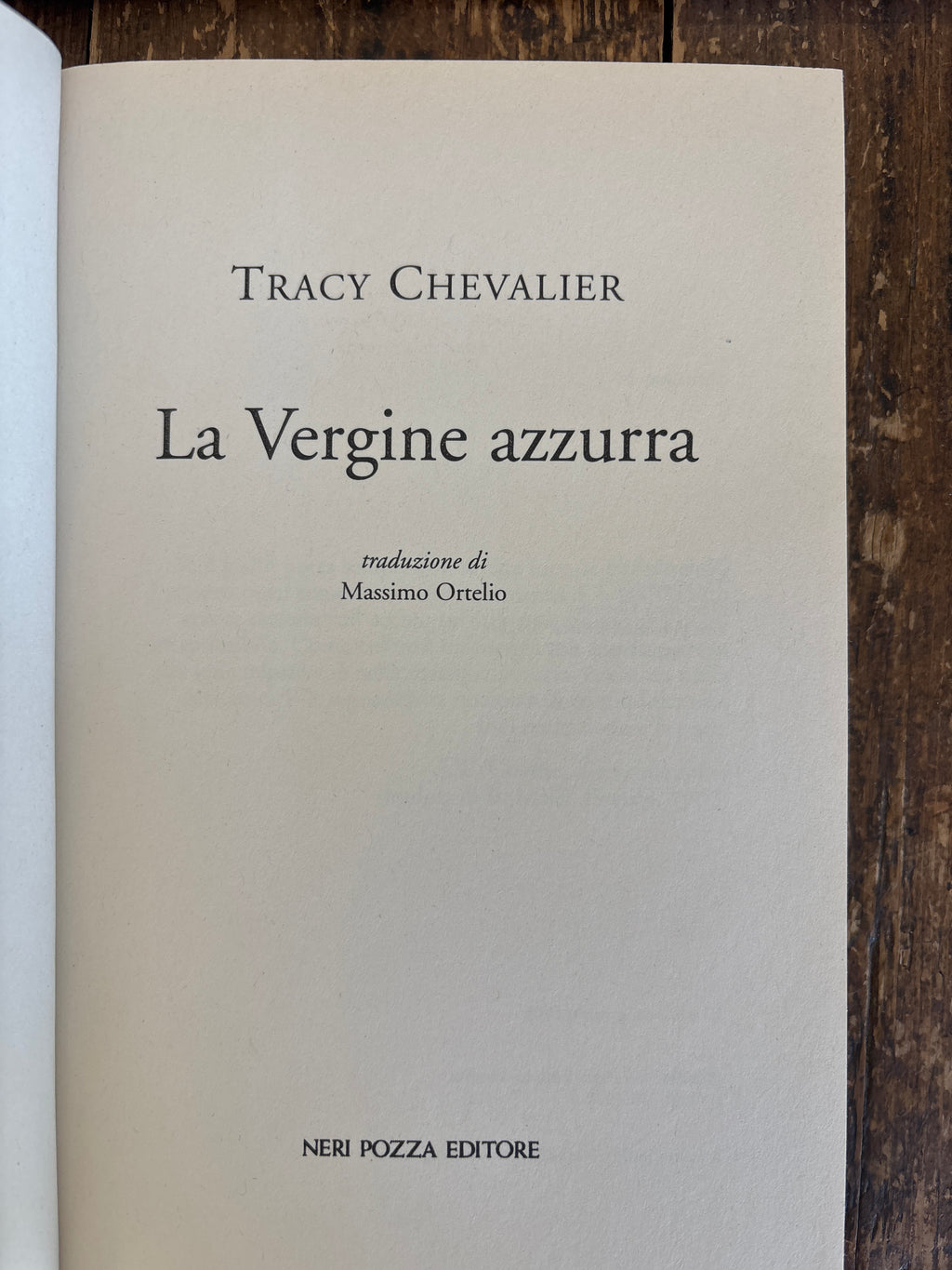 La vergine azzurra