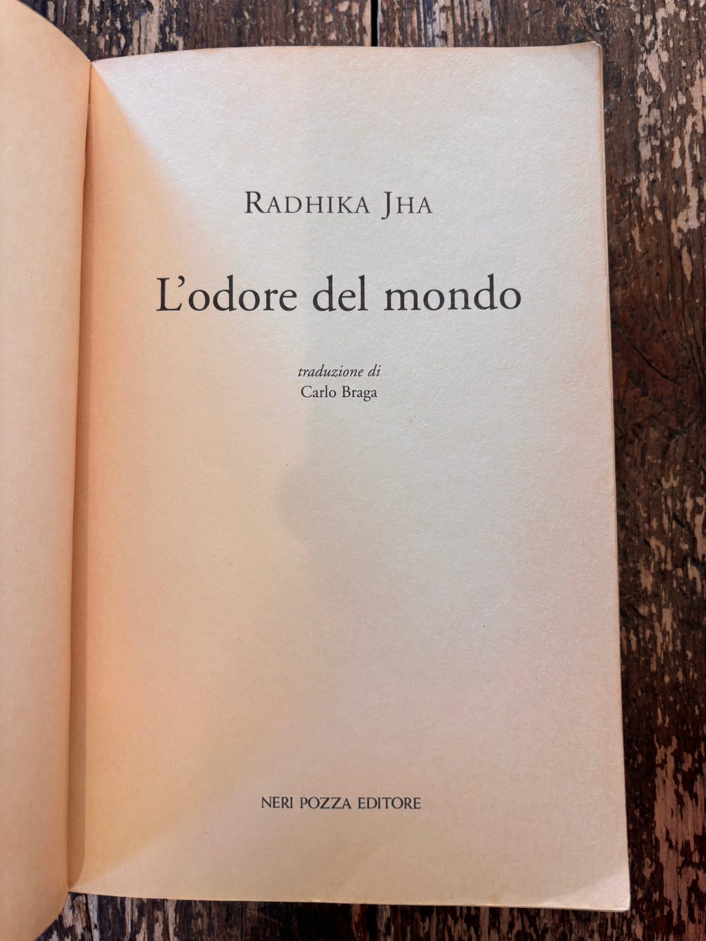 L'dore del mondo