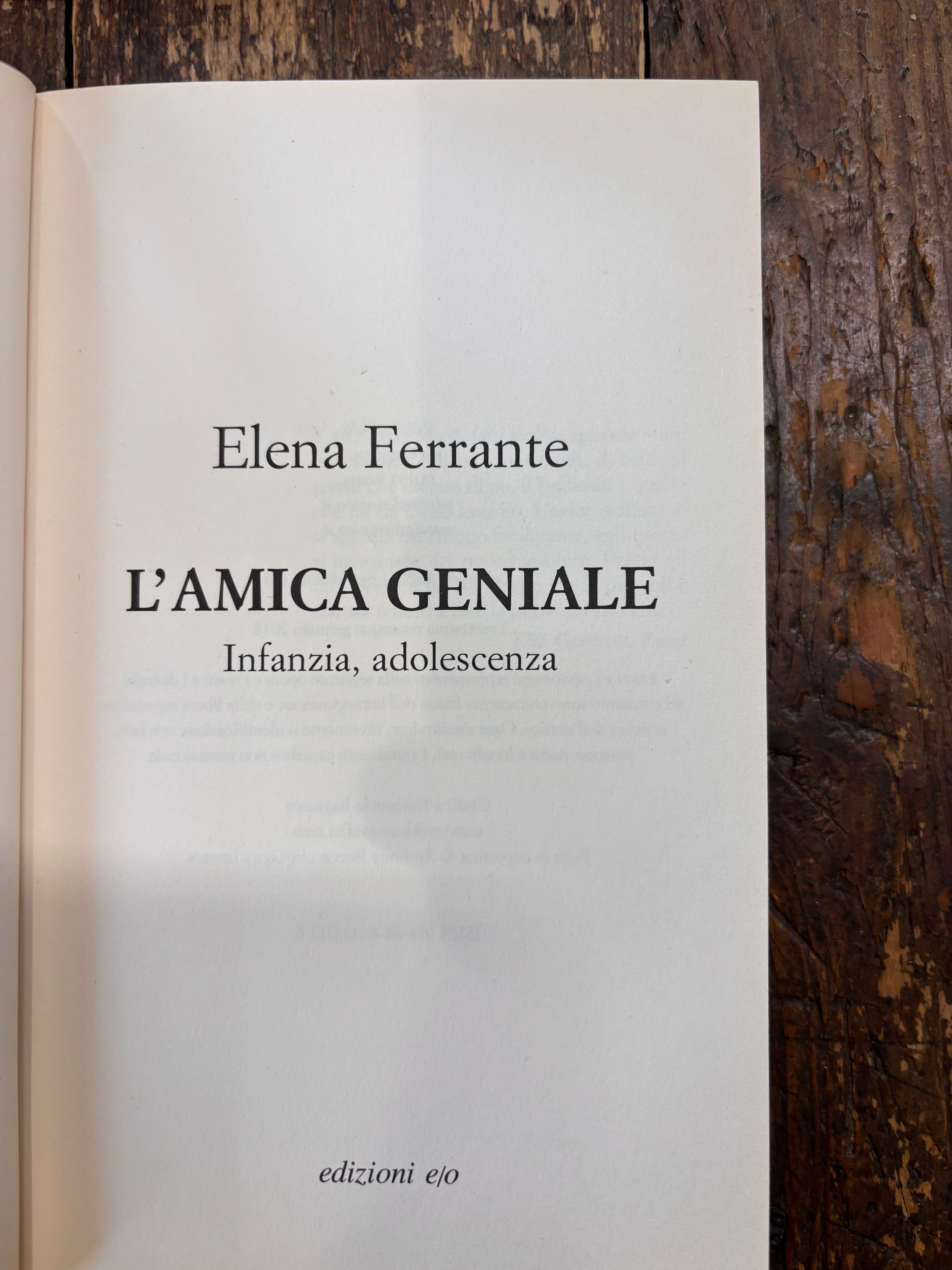 L’amica geniale