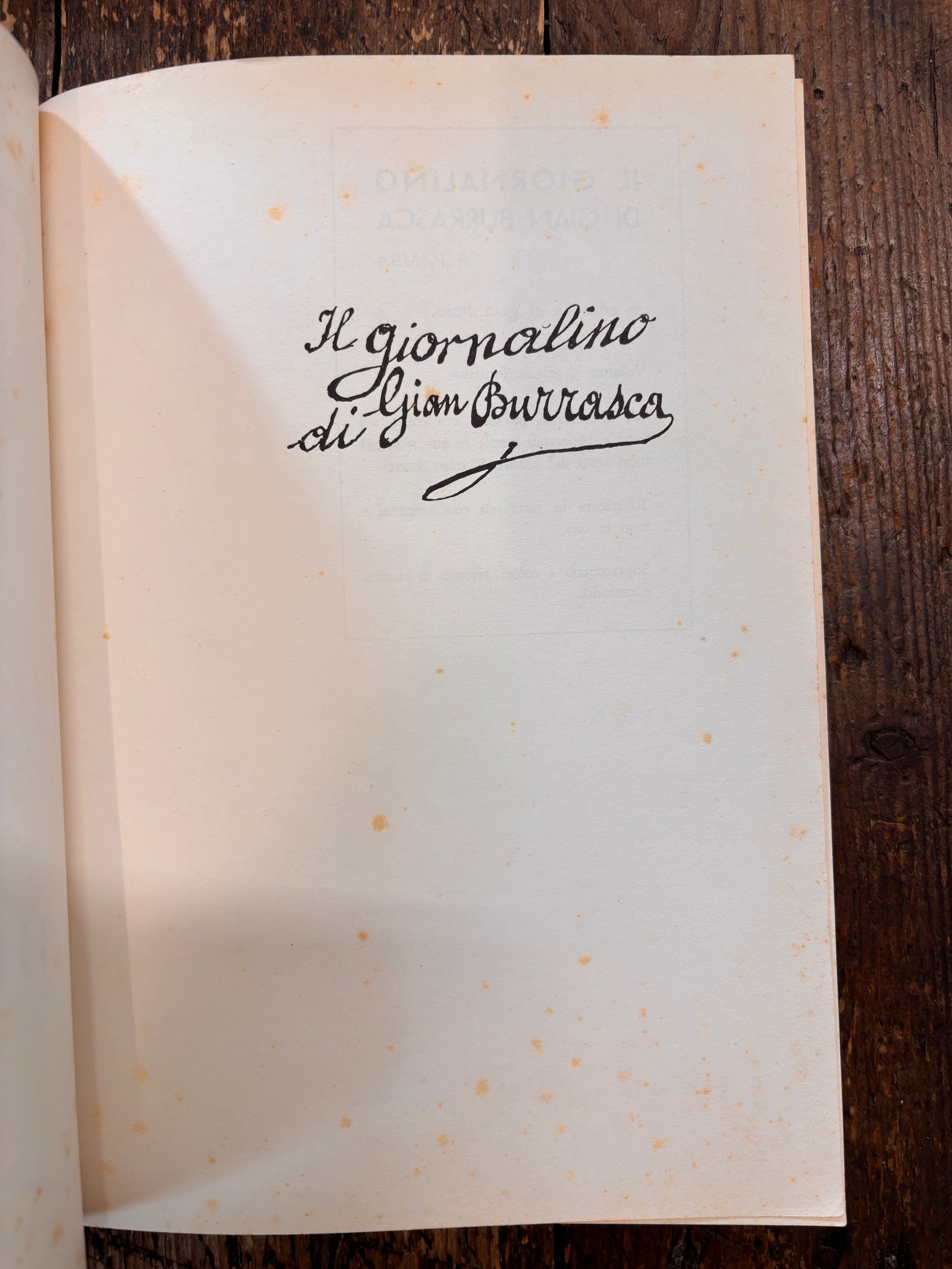 Il giornalino di Gian Burrasca