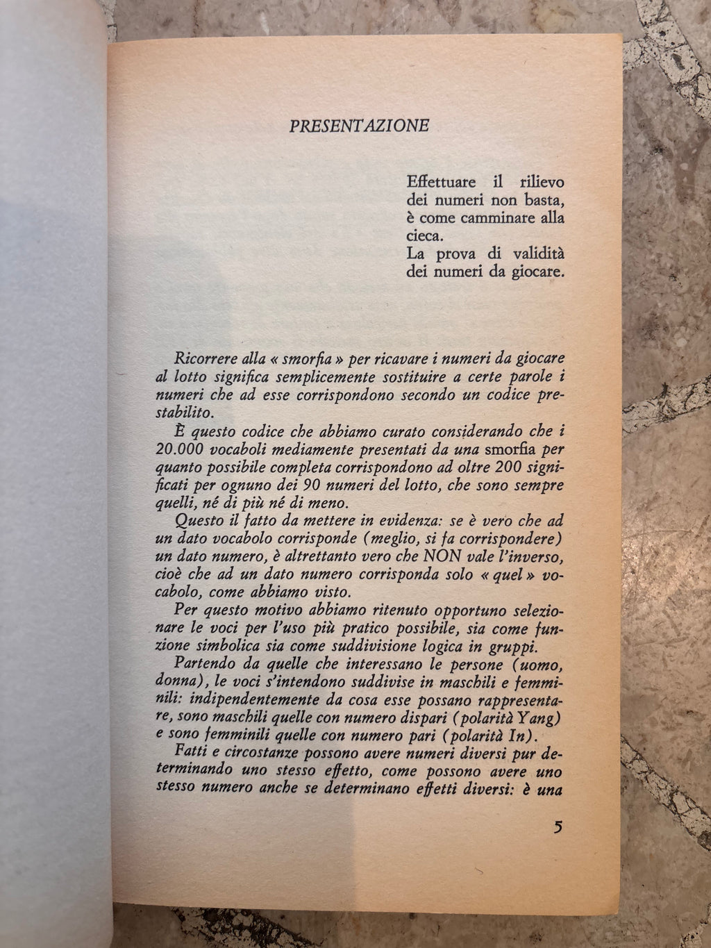 La smorfia