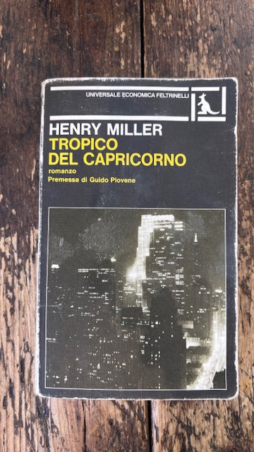 Tropico del capricorno