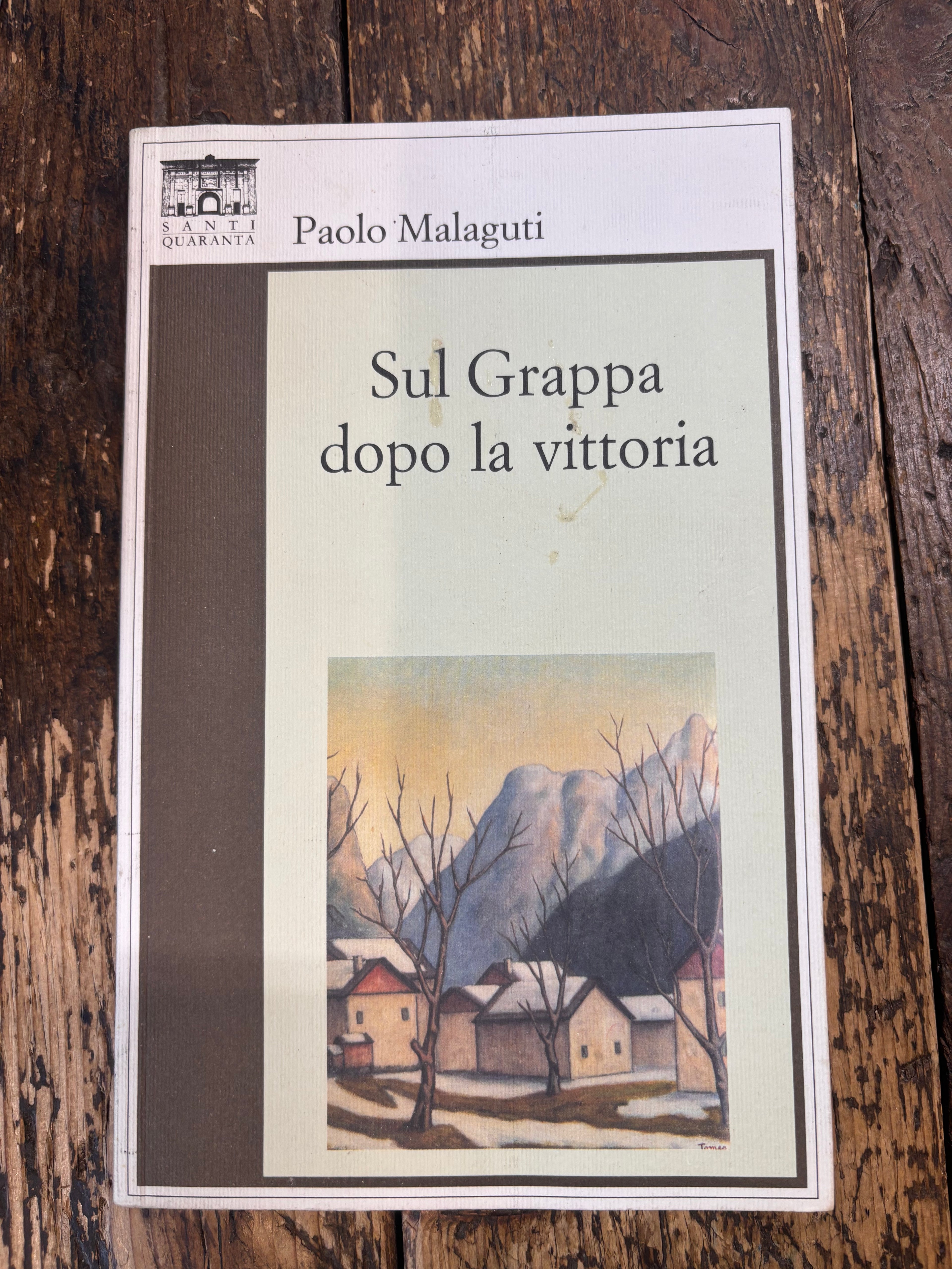 Sul Grappa dopo la vittoria