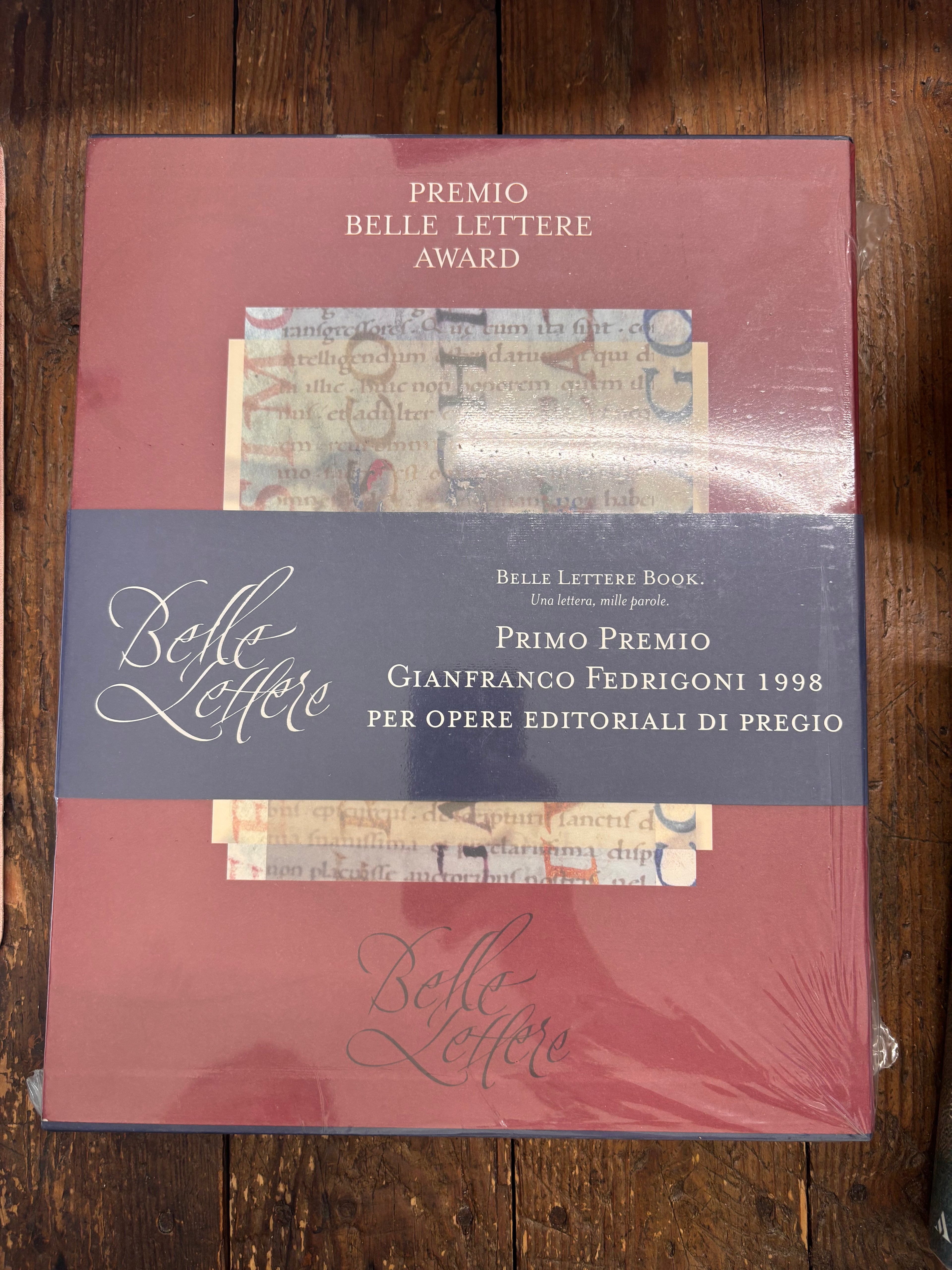 Belle Lettere Award