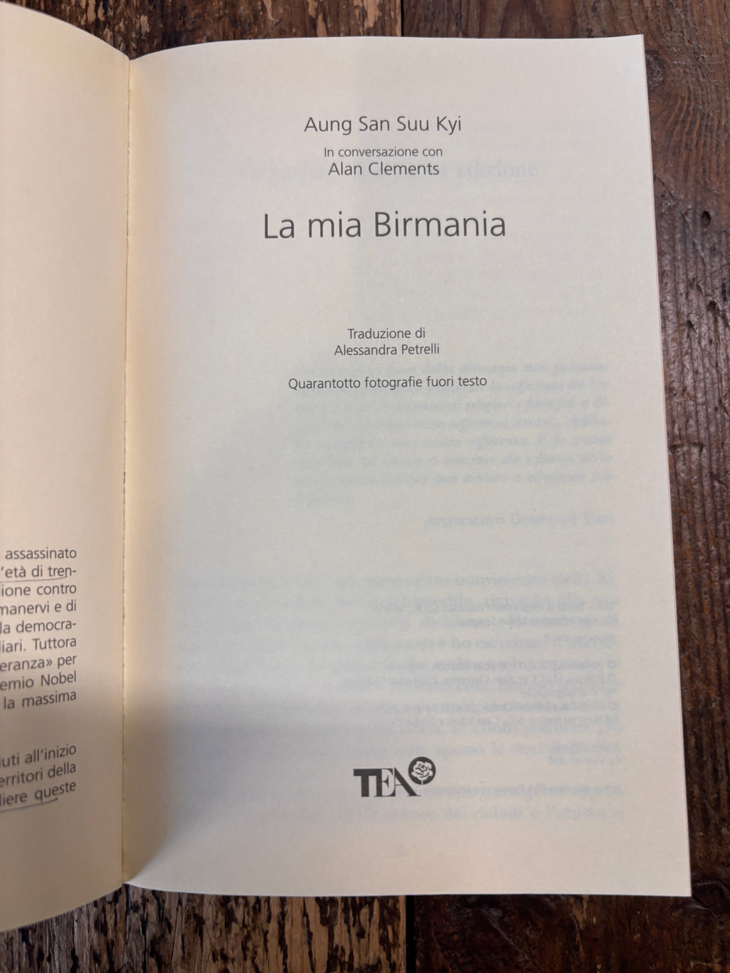 La mia Birmania