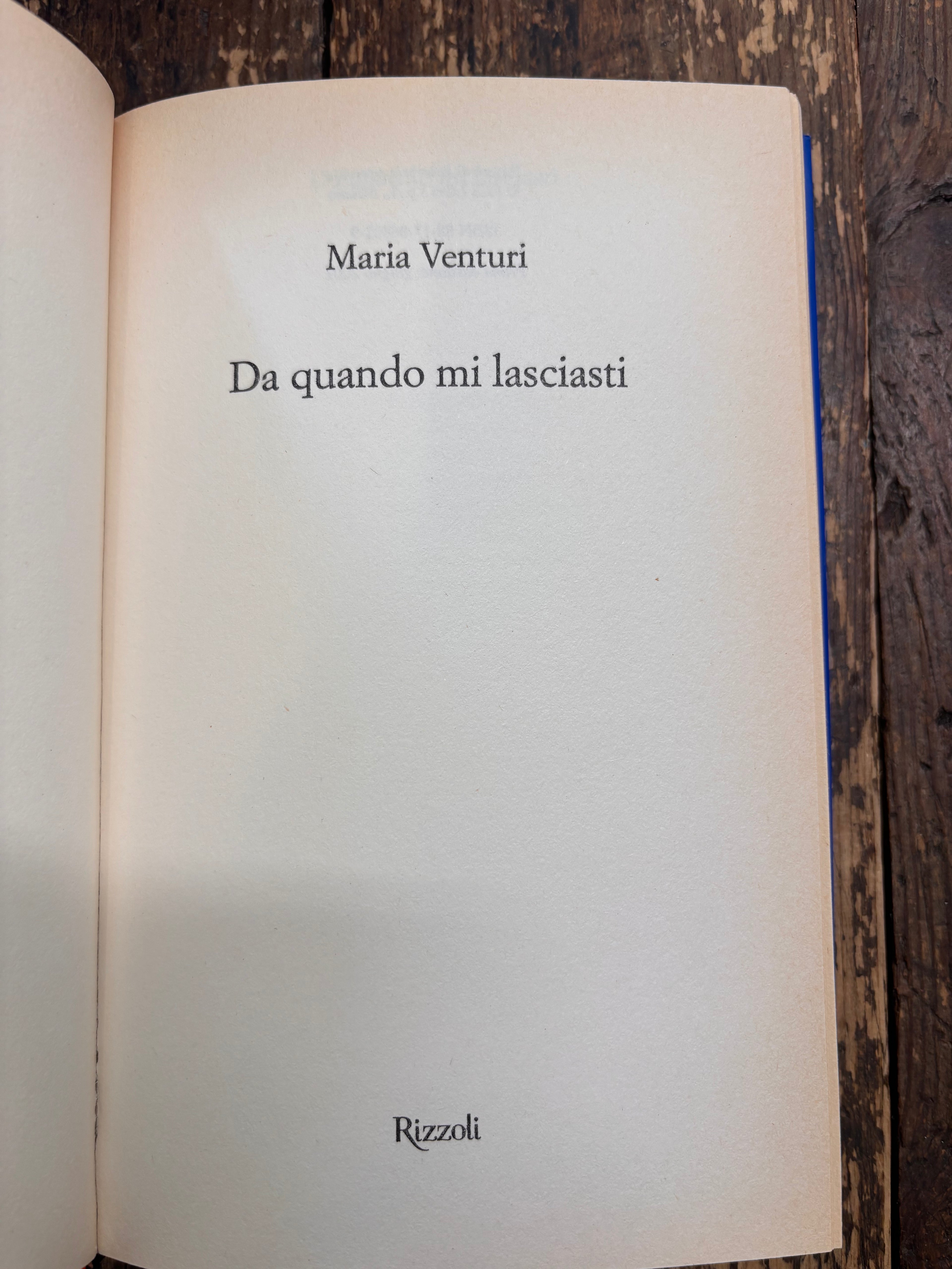 Da Quando mi lasciassi