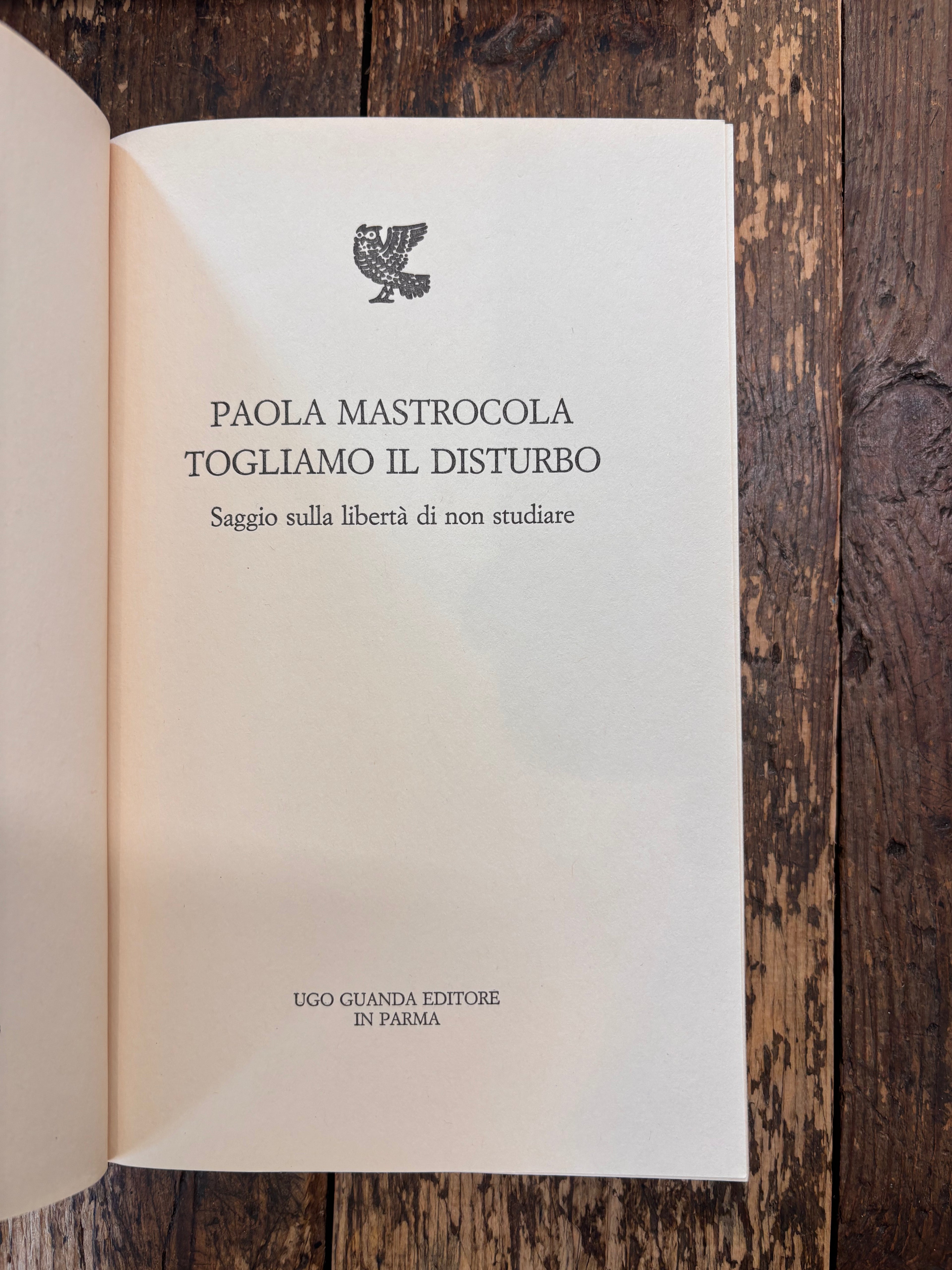 Togliamo il disturbo