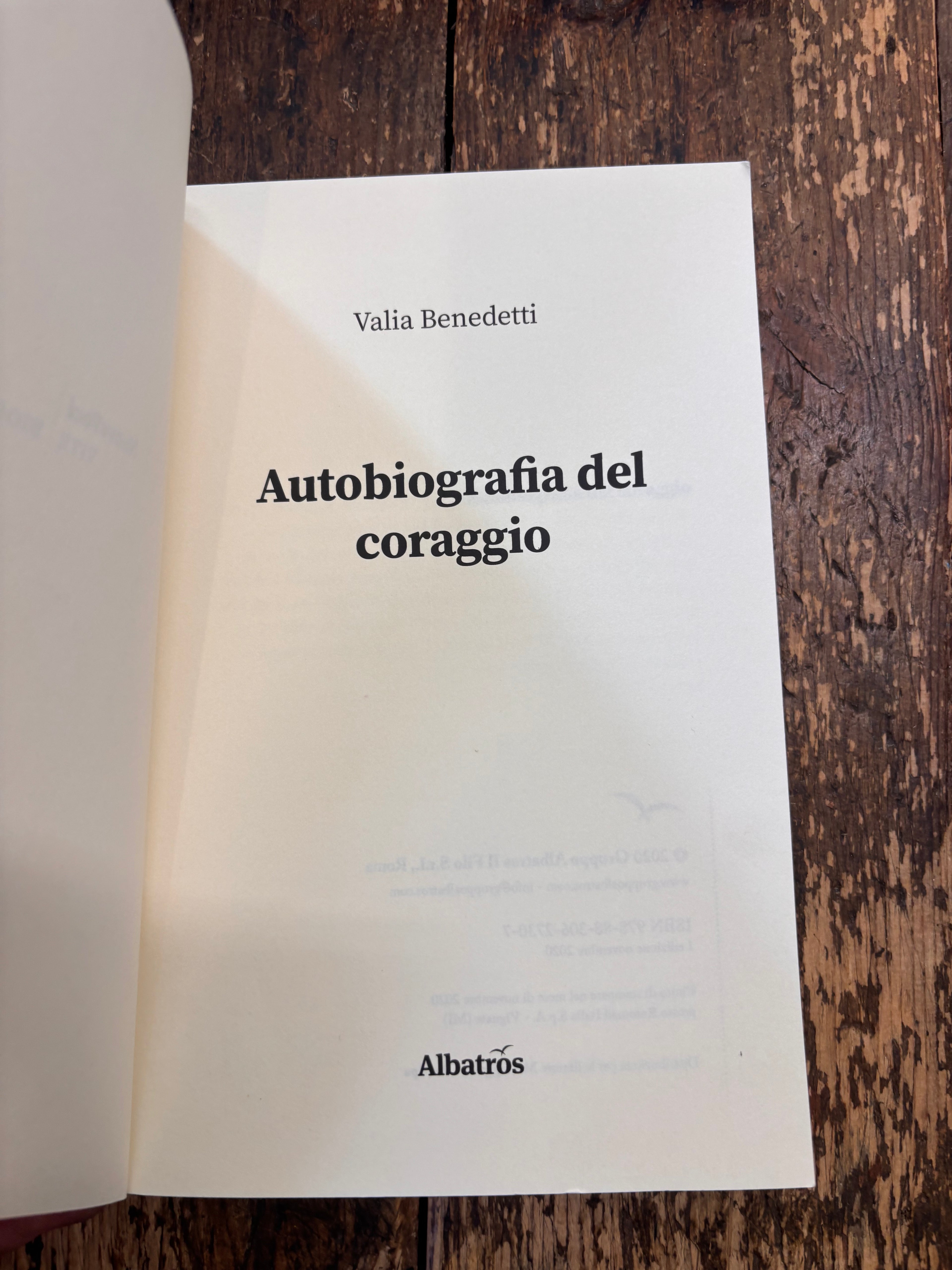 Autobiografia del Coraggio