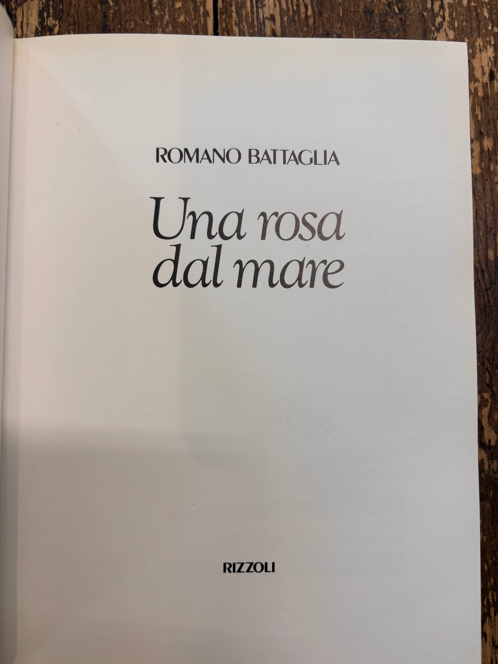 Una Rosa del Mare