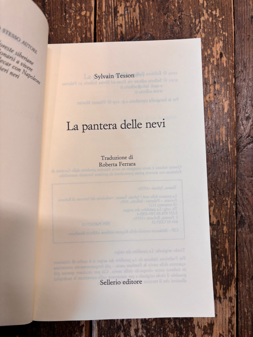 La pantera delle nevi