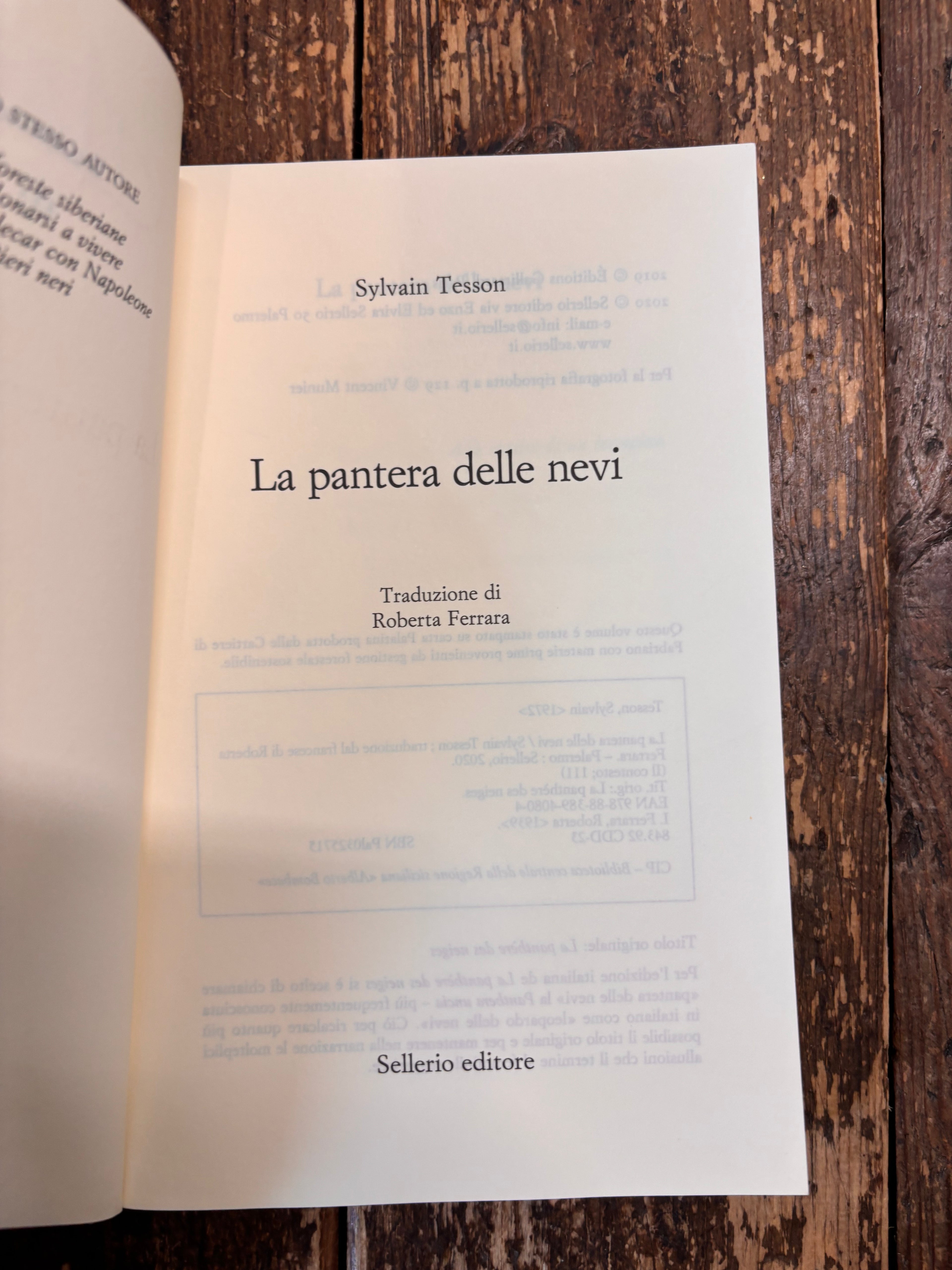 La pantera delle nevi