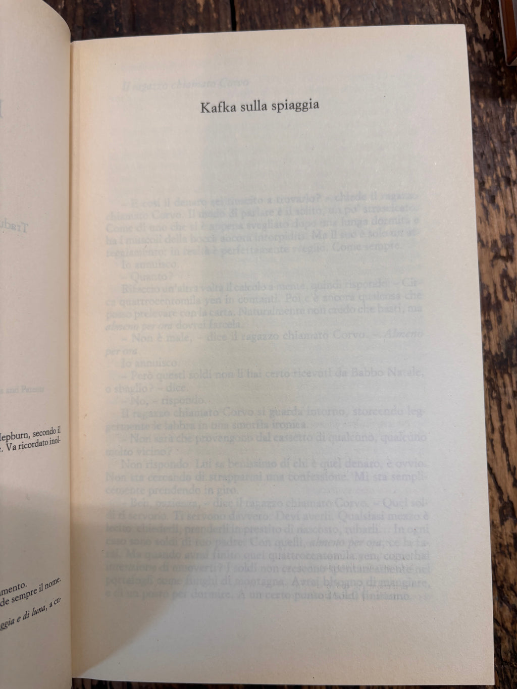 Kafka sulla spiaggia
