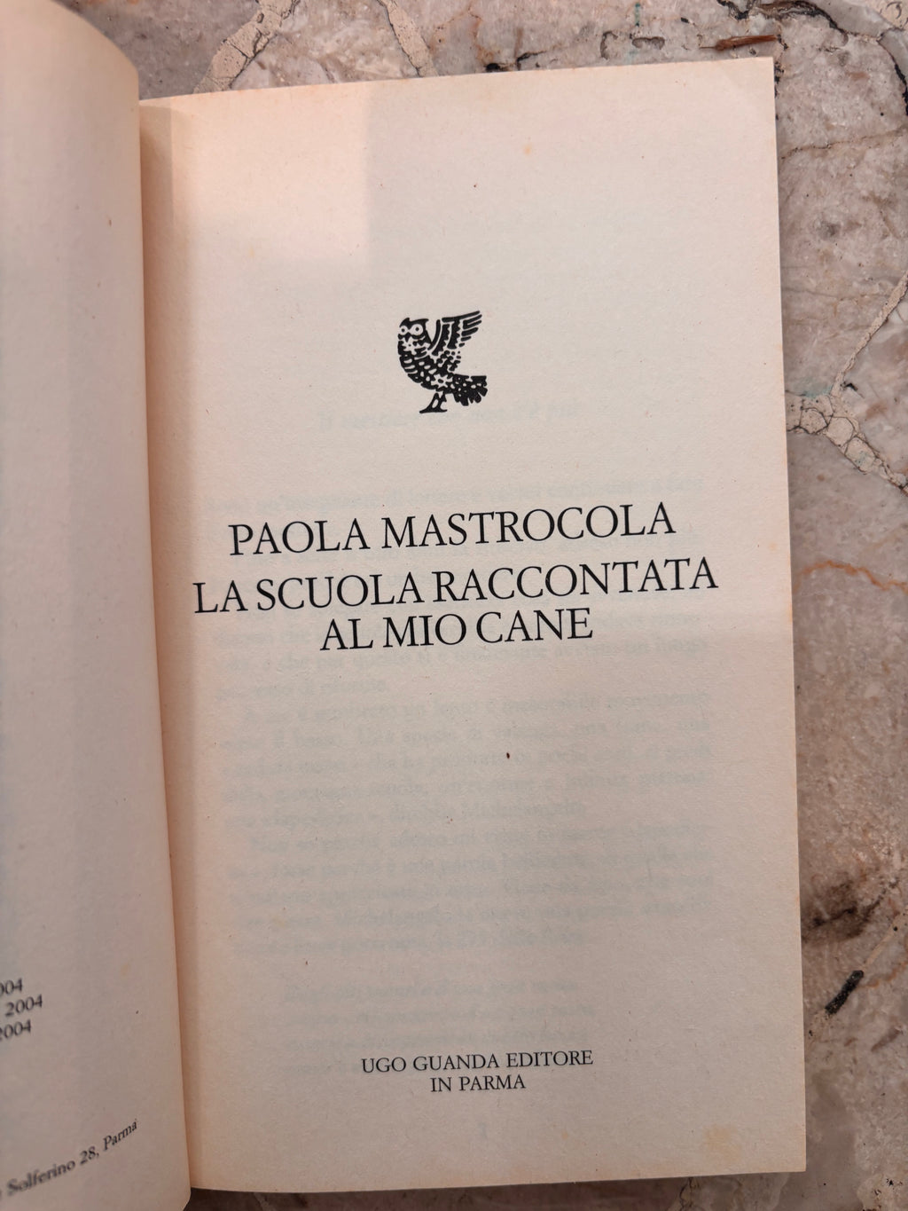 La scuola racconta al mio cane