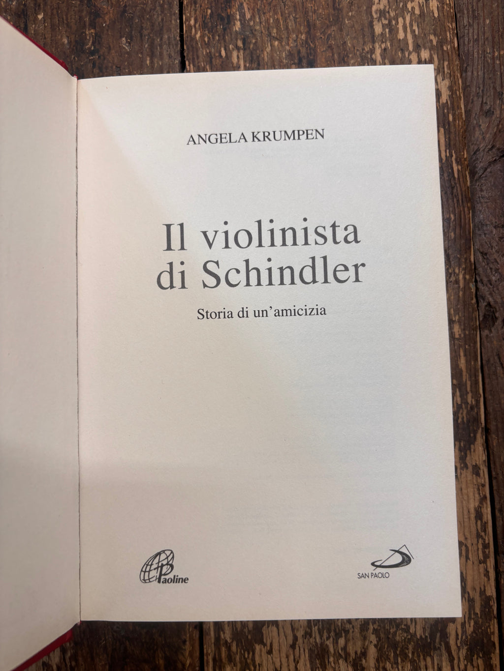 Il violinista di Schindler