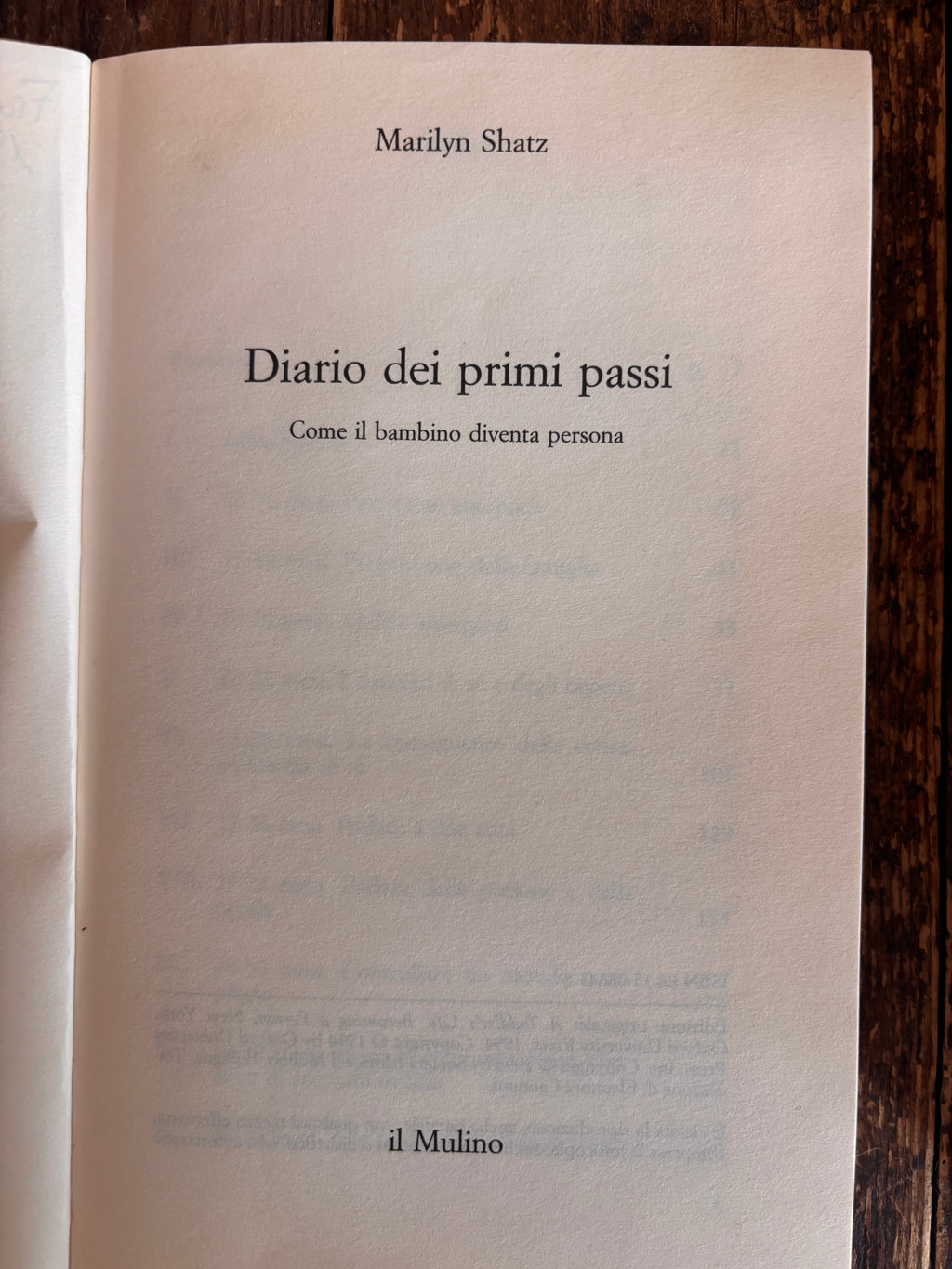 Diario di primi passi