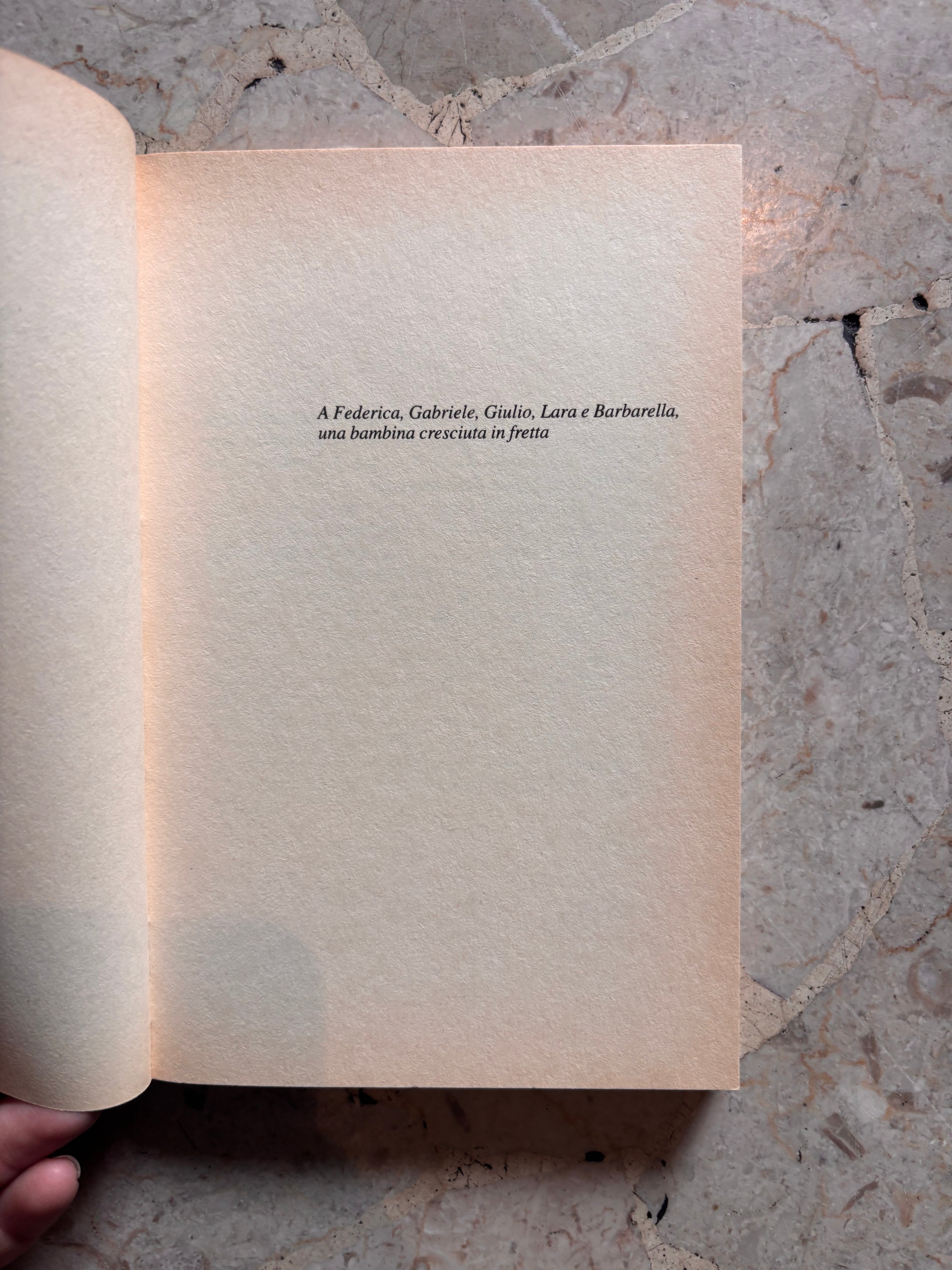 La tenerezza e la paura