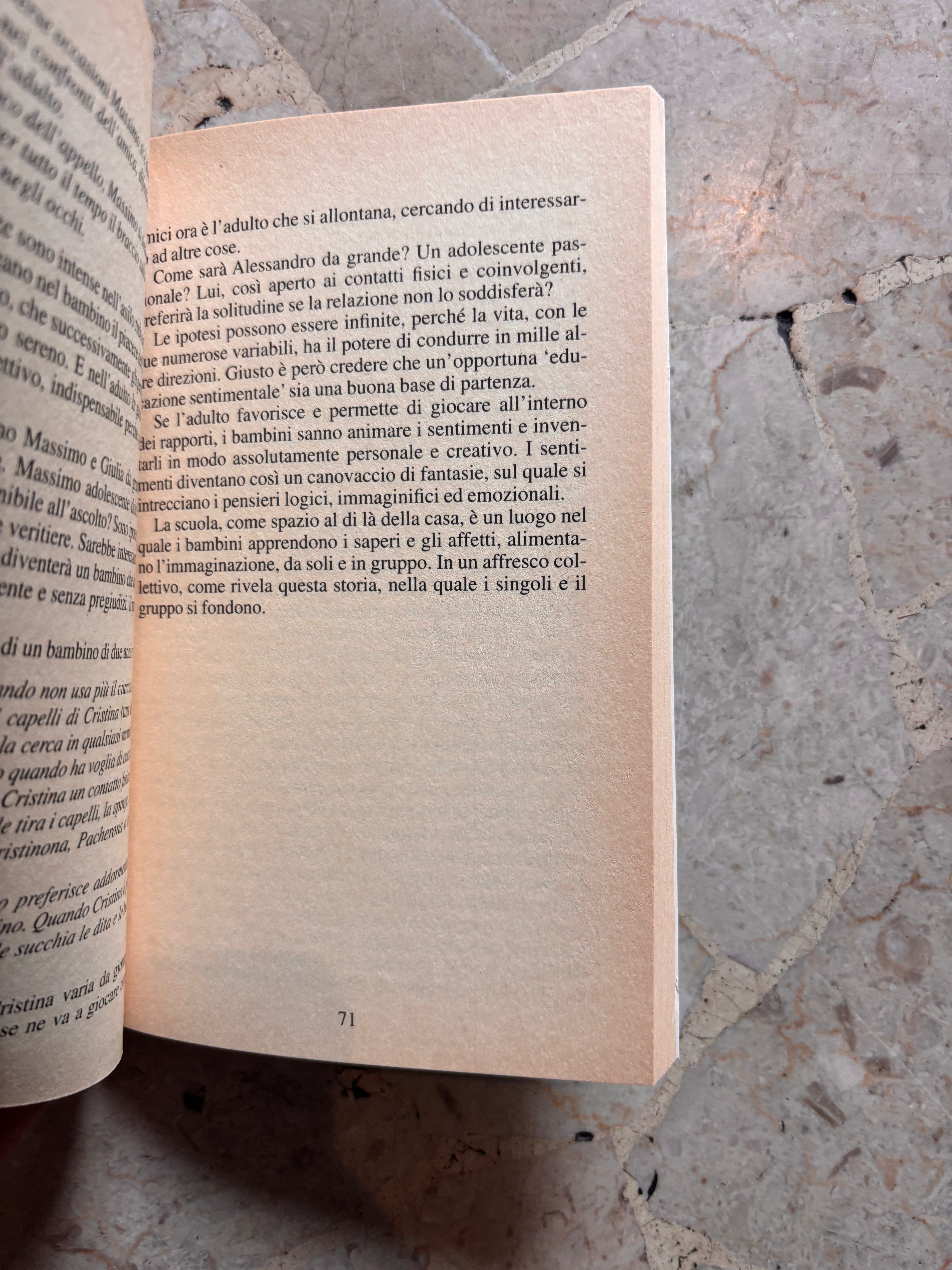 La tenerezza e la paura