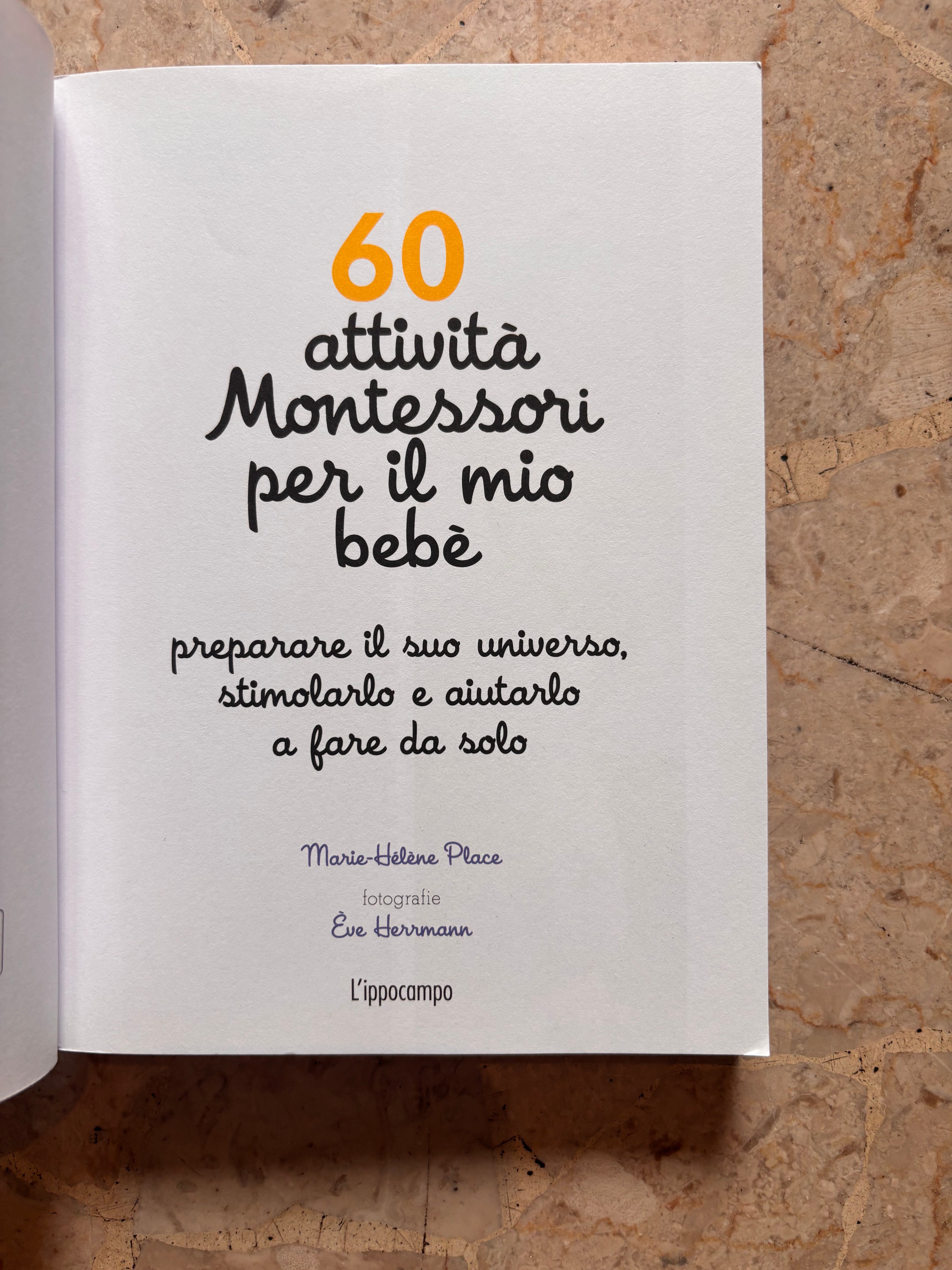 60 attività Montessori per il mio bebè