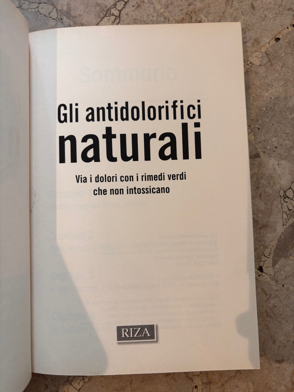 Gli antidolorifici naturali