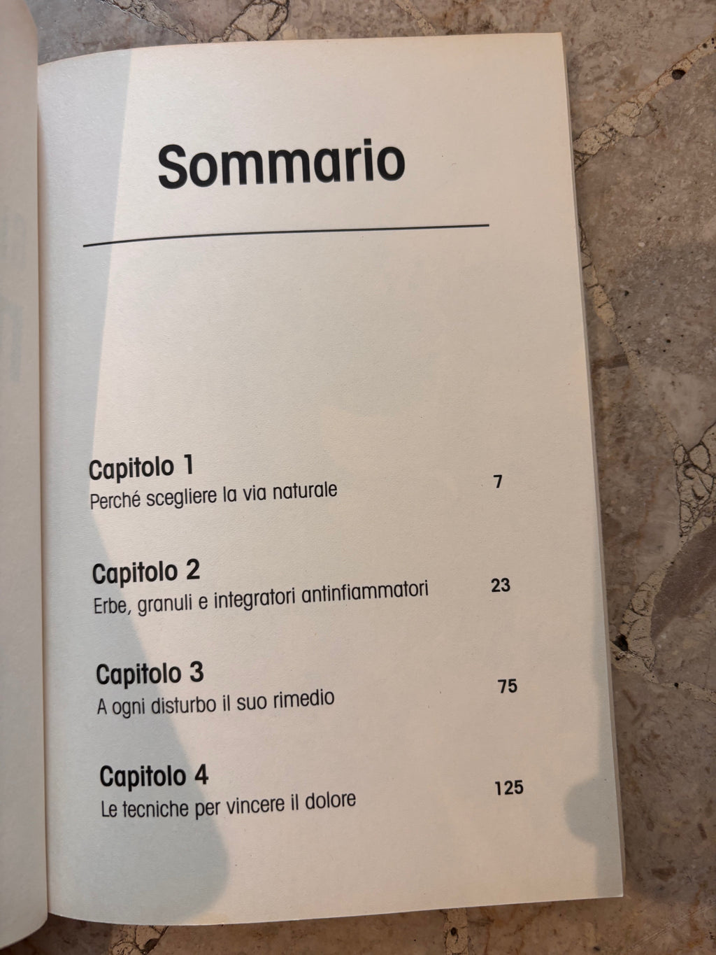 Gli antidolorifici naturali