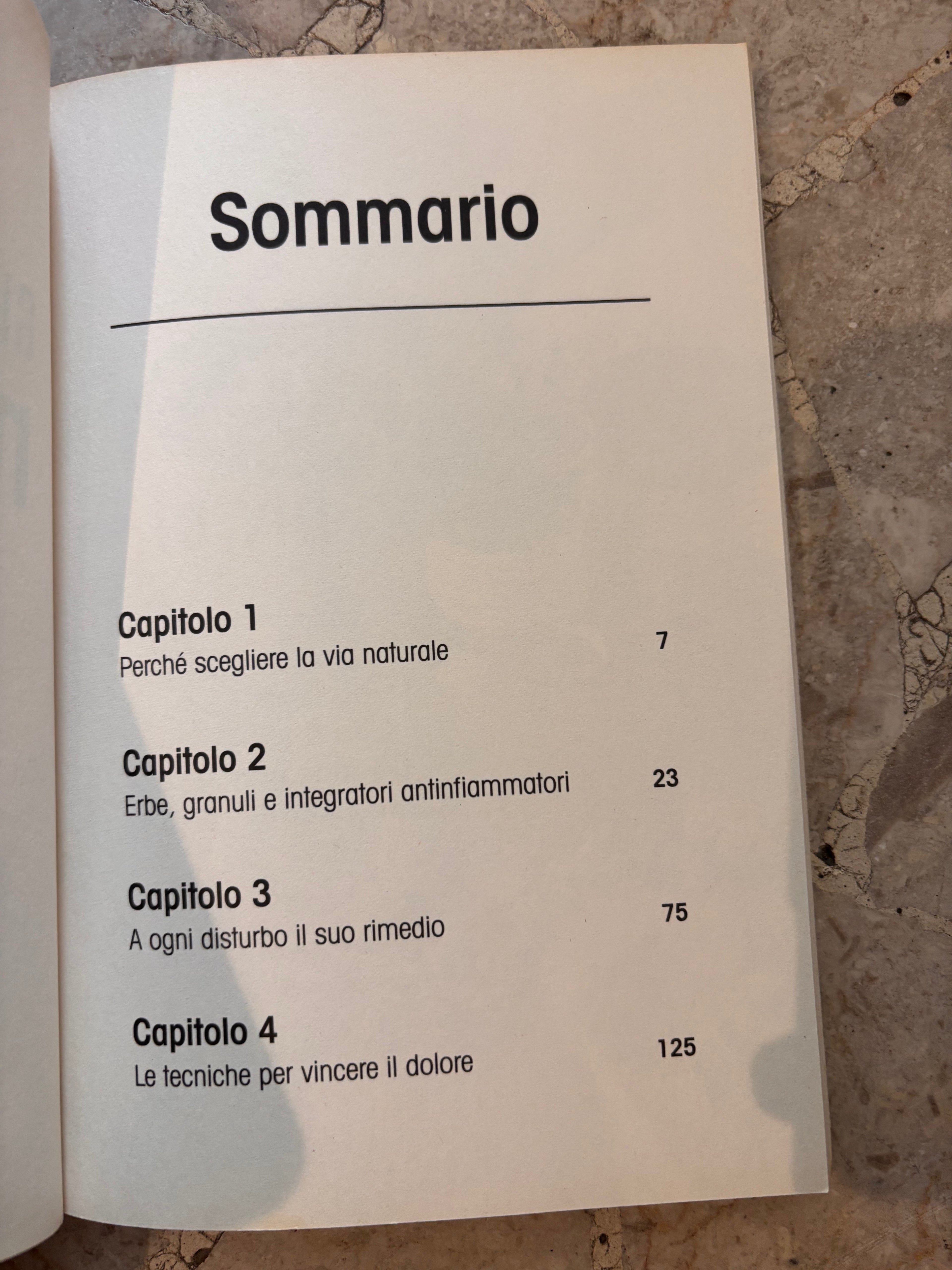 Gli antidolorifici naturali