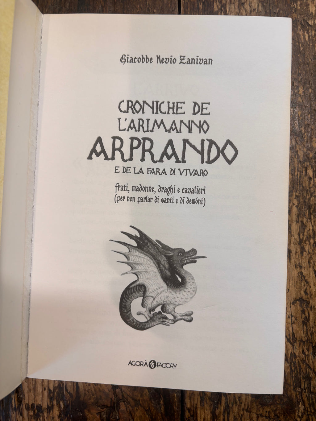 Croniche de L'arimanno
