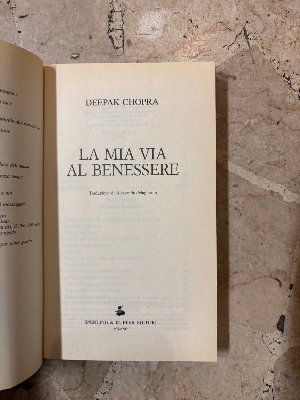 La mia Via al benessere