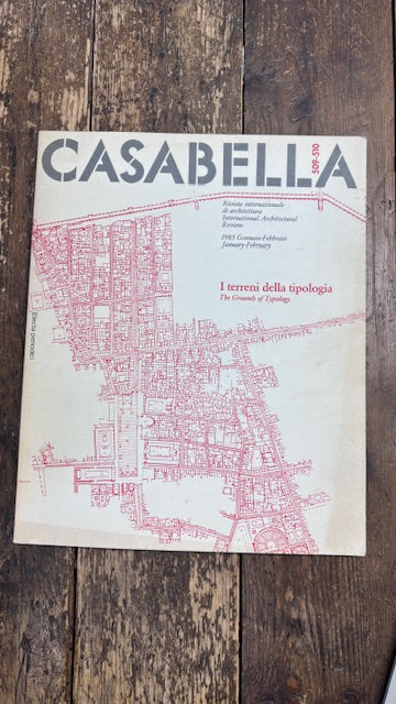 Casabella numero 509-510 Gennaio -Febbraio 1985