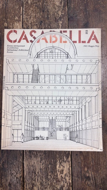 Casabella numero 513 Maggio 1985