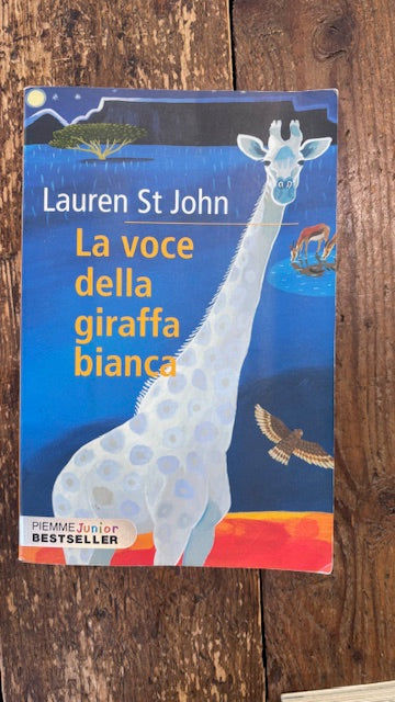 La voce della giraffa bianca
